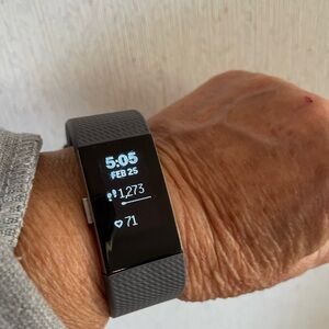 Used Fitbit watch with charger